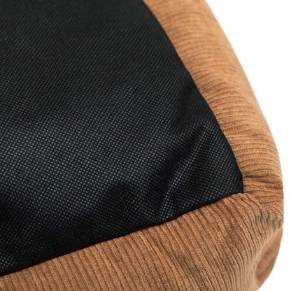 Pawry Soft Pet Bed for Cats & Puppies – Breathable Comfortable Sleeping Cushion 55cm (Brown)